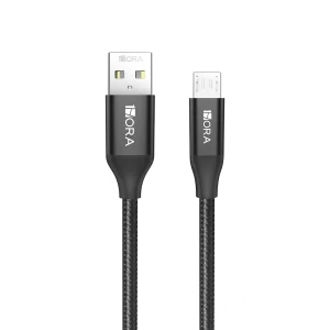 Cable Micro Usb Carga Rapida 2.4a 1m Trenzado Datos