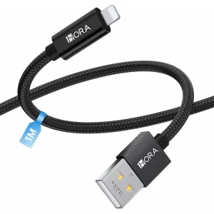 Cable Usb Lightning iPhone Carga Rapida 2.4a 1m Trenzado