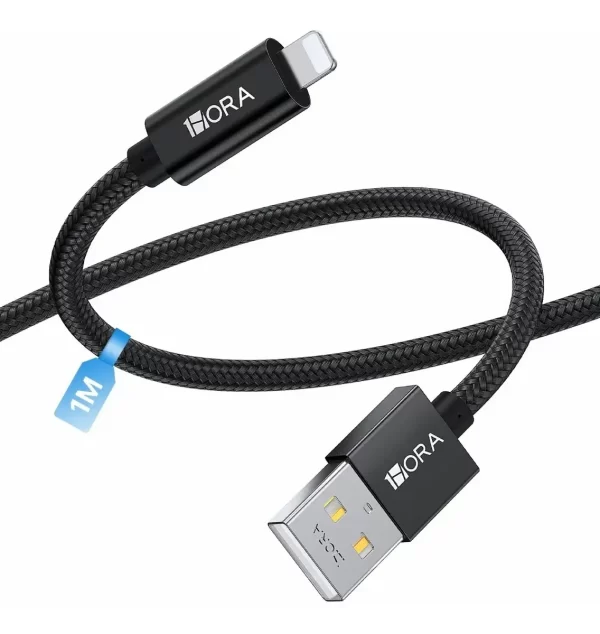 Cable Usb Lightning iPhone Carga Rapida 2.4a 1m Trenzado