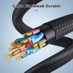 Cable Usb Lightning iPhone Carga Rapida 2.4a 1m Trenzado