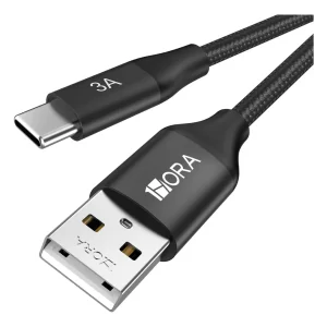 Cable Usb a Tipo C Carga Rapida 3a 1m Trenzado Datos