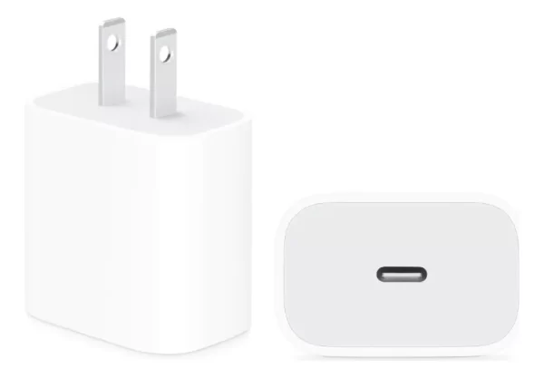 Cargador iPhone 20w Usb C Apple Original Carga Rapida
