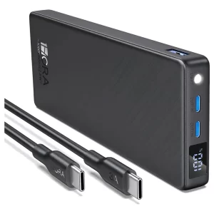 Power Bank 10000mah Carga Rapida 22.5w Pantalla 1hora