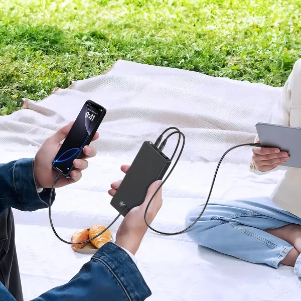 Power Bank 10000mah Carga Rapida 22.5w Pantalla 1hora