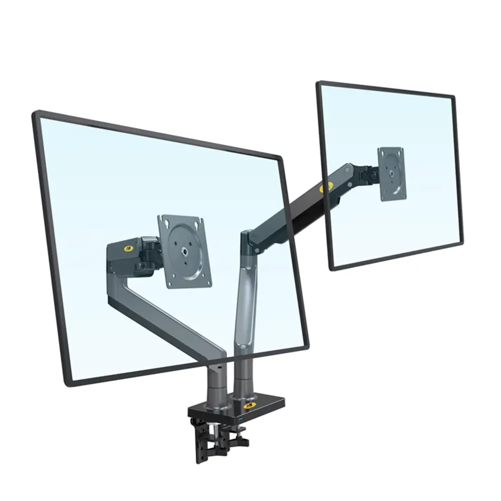 Soporte Monitor Doble Brazo North Bayou G35 22 a 32 Gas