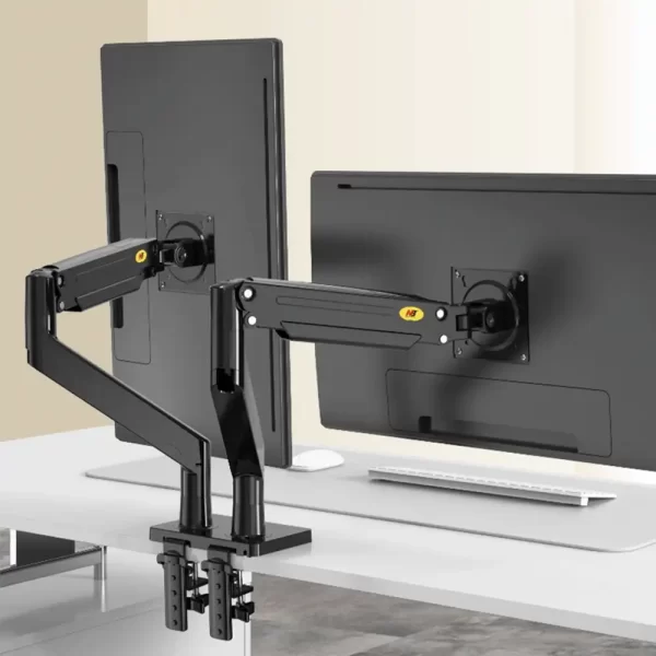 Soporte Monitor Doble Brazo North Bayou G35 22 a 32 Gas